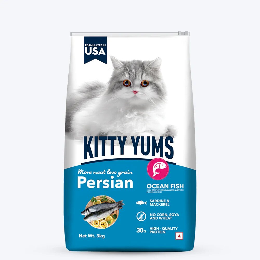Kitty yumsdry persian cat food - ocean fish