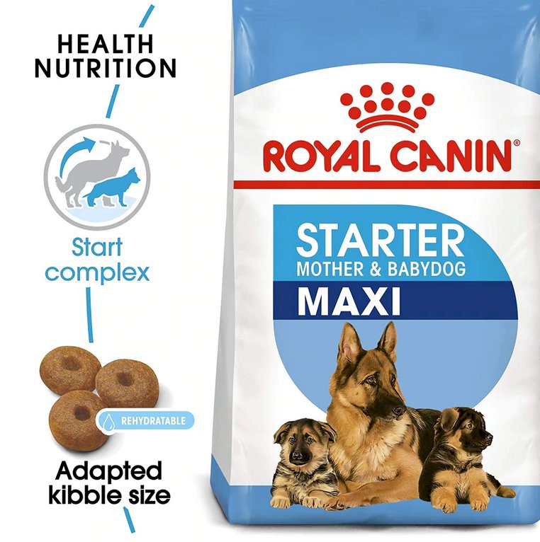 Royal canin maxi breed starter puppy food